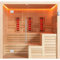 AWT KOS Sauna 1613A-IR Hemlock/220x200/ohne Ofen