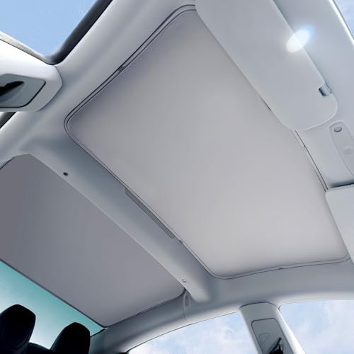 VION 2025-2024 Tesla Model 3 Parasoles de Techo - Ajuste preciso, apagón Total (Compatible Solo con el 2025-2024 Model 3 Highland Fabricado en Fábrica de China)