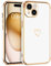 DUEDUE für iPhone 15 Hülle, Hülle iPhone 15 Handyhülle Silikon Stoßfeste Schutzhülle Soft Silikon TPU für iPhone 15 Hülle 6.1 Weiß