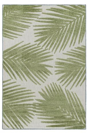 Outdoor Teppich Beatrice Läufer, Farbe: Grün, Größe:80x250 cm