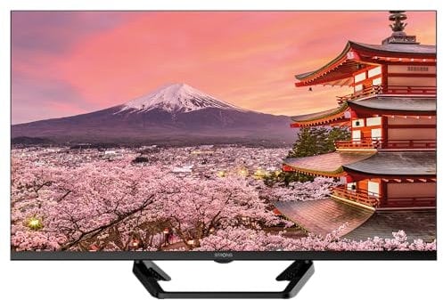 Strong - Smart TV HD 32 (80 cm) SRT32HG6733C - Google TV con HDR10, Triplo Sintonizzatore DVB-T2/C/S2, Chromecast Integrato e Bluetooth - Perfetta per Streaming e Intrattenimento - Nero