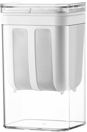 Coltivatore di yogurt 1100 ml di produttori di formaggio di yogurt greco con una maglia fine e coperchio per le perdite da noce di latte da noce di noci per preparare il latte di soia yogurt greco