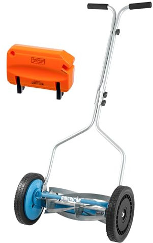American Lawn Mower Company 1304-14SK2 14-Inch 5-Blade Push Reel Lawn Mower with Sharpener