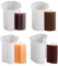 Silicone Candle Mould Set 4 Piece Cylindrical Candle Making Moulds 3D Resin Casting Mold DIY Pillar Candle Wax Soap Crafts Epoxy Mould for Dinner Party Home Decoration (Various)