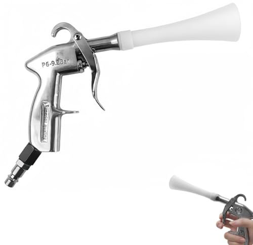 Pistola per Compressore Ad Aria, 6-9,2 Bar Pistola Soffiaggio Aria Compressa, Pistola Schiuma Lavaggio Auto, per la Pulizia Auto e Dei Pavimenti