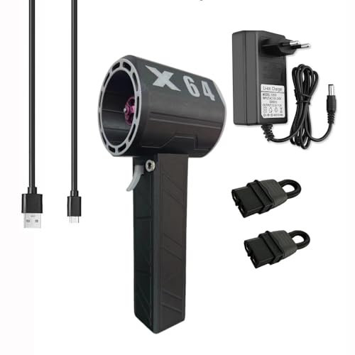 Elektrische-Staubgebläse-Druckluftspray, 150000 U/min Turbo Jet Blower, Compressed Air Duster Turbo Gebläse mit 8000mAh Akku und Bürstenlosem Motor, für PC, Auto, Sofa, Garten