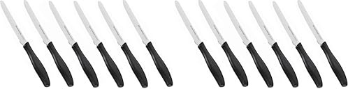 Tescoma 862011 Sonic Coltello Tavola, 12 cm, 6 Pezzi (Confezione da 2)