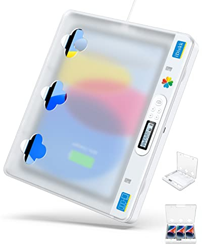 iDiskk Phone/Paid Timer Lock Box:Timed locker box for iPad/Tablet/TV controller,Phone Jail with timer for Self Discipline,Lock away Phone addiction and Temptation