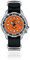 CHRIS BENZ DEEP 500M Automatic Taucheruhr mit Zulu Ballistic Nylonband, Korallenorange