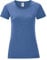 Fruit of the Loom Ladies Iconic T-Shirt Größe S - XXL, Größe:S, Farbe:Retro Royalblau meliert