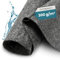 TeichVision – Teichvlies 300g / Vlies für Teich & Pool 10m x 2m / Schutzvlies als Poolunterlage/Bodenvlies Pool in grau
