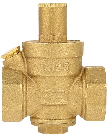 Druckminderer, Druckminderer Wasser 1 stück Messing Einstellbare Wasserdruckminderer Ventil Gewinde DN25 1