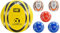 M.Y 32 Panel Stitched 'Premier' Football - 1 of 4 Assorted Colours - 6 Pack