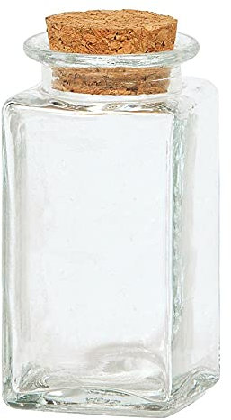 PIOVACCARI Generic - Pot Verre RECTANGULAIRE 4.8X8CM 85ML Transparent