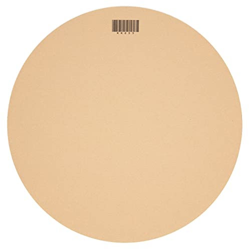 KK Verpackungen® Wellpapp-Zuschnitte | 100 Stück, Ø 600 mm, Runde Zuschnitte aus Wellpappe für Felgen | Kartonzuschnitte aus stabiler Pappe