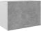 vidaXL Hängeschrank 1 Regalboden Küche Schrank Einbauküche Küchenzeile Küchenmöbel Oberschrank Küchenschrank Betongrau 60x31x40cm Holzwerkstoff