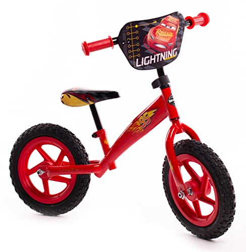 Huffy Jungen und Mädchen Disney Cars Laufrad, rot, S