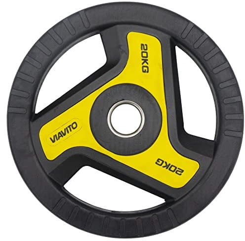 VIAVITO Rubber Bumper Olympic Weight Plates