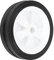 Fafeicy Caster Wheels, 5 Inch (120mm) ABS Industrial Casters for Air Compressors & Mobile Operations