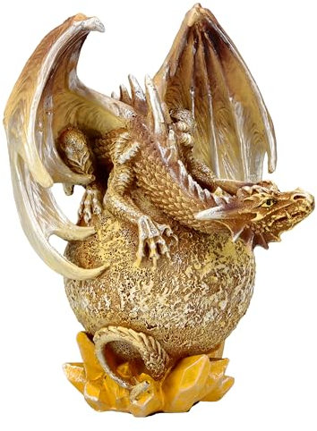 Figuren Shop GmbH Drachen-Figur Planet Venus 14,5 cm - Deko Statue Fantasy