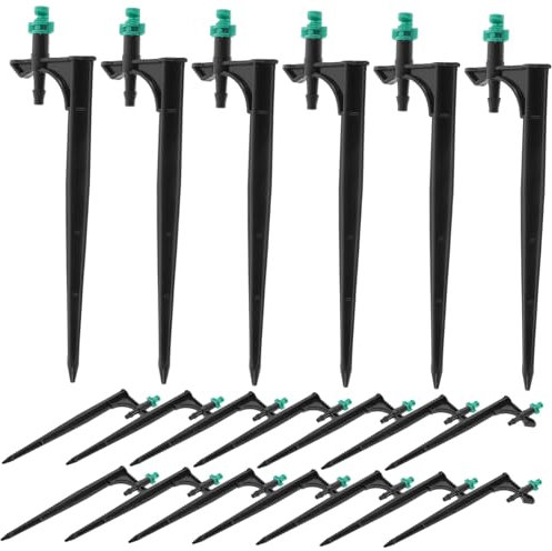 Gogogmee 20pezzi Ugelli per Irrigazione Regolabili Misting Nozzle per Irrigazione e Facile e Adattabile Diverse