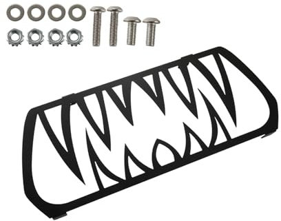 GAOSHA Kühlergrillschutz, Dekoration für Motorräder 600 900, Aluminiumkühlung, einfache Installation