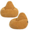 Icon Dalton Sitzsack Kinder, Gelb, 2er Pack, Flauschiger Cord Stoff, Sitzsack Cord mit Füllung, Bequemer Kinder Gaming Sessel, Kuschelsessel, Lese Sessel, Schlafzimmer, Kinderzimmer, Spielzimmer