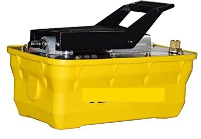 Corrección de viga Bomba hidráulica neumática Pie Bomba hidráulica Bomba manual Unidad de potencia 70Mpa 2.3L. Eficiencia y precisión