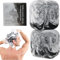 2Pcs Charcoal Soap 100g Volcanic Clay Facial Cleanser for Acne Natural Ingredients Black Soap Charcoal Cleansing Bar Oil Control Moisturizer for Men Women