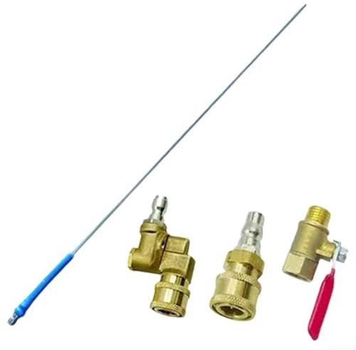 Comprehensive Flush Tool for Radiators 2025 Upgrade with Standard Connectors for Easy Attachment (60CM)