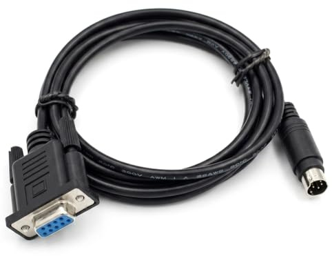 Pidwaok Câble DB9 vers MINI DIN 6 broches pour Ophir Nova II Vega, ligne de communication RS232 1,8 m