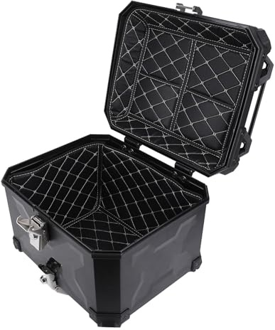Tbest Heckaufbewahrungsbox, Wasserdicht, Diebstahlsicher, Universeller Heckkofferraum (Black)