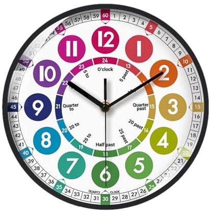 Genérico Chronométreur pour étudiants : chambre vibrante qui ne fait pas, affichage numérique à contraste élevé, développement de l'enfant | Grand chronomètre facile à lire dans la salle de jeux, gu
