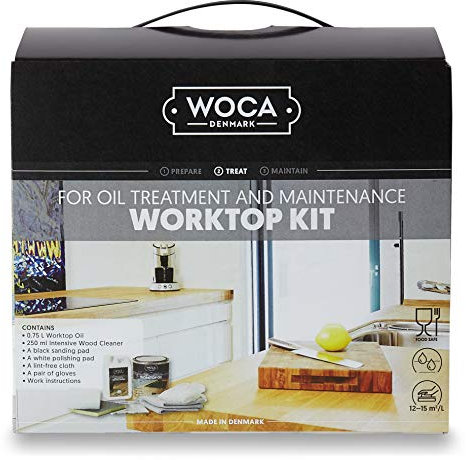 WOCA Worktop Kit (Natural)