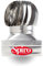 Spiro, Comignolo Eolico Base Quadrata ad Incastro, Acciaio Inox AISI 304, cm 32x32