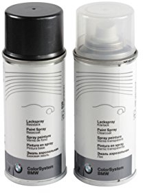 Original BMW Felgen Lackspray Schwarz Matt