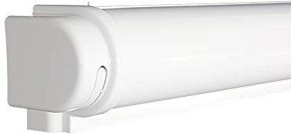 Victoria M. Kassette für Tenebra Verdunkelungsrollos & Thermorollo Rollo-Zubehör, Kunststoff, Weiß, Breite 100 cm