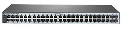HP Hewlett Packard Enterprise 1820-48G - switch di rete (IEEE 802.3, IEEE 802.3ab, IEEE 802.3u, L2, Gigabit Ethernet (10/100/1000), ARM Cortex-A9, Grigio, 1U) (Ricondizionato)