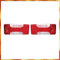 Easy Link 2x Lichtscheibe Glas Heckleuchte Rückleuchte für Iveco Daily IV Pritsche/Fahrgestell 2006 - 2011, Fiat Doblo 2006 - 2011, Rot/Weiß, Halogen, ECE-geprüft, Original Passform