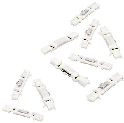 LST 10x Zierleisten Klammer Dachleisten Rinne Clips 9133248 G A F75
