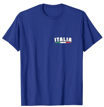 Italia Italien Fußball Trikot italienische Flagge Fan T-Shirt