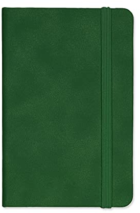 Silvine Executive Notizbuch, A6, Hardcover, Grün, 160 linierte Seiten, 90 g/m² Premium-Papier, elfenbeinfarben