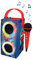 Lexibook Lexibook-BTP180SPZ Spiderman-Altoparlante Portatile Bluetooth con Microfono, Effetti di Luce, Karaoke, Wireless, USB, Scheda SD, Batteria Ricaricabile, Multicolore