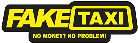 Spaß Kostet Aufkleber Fun Motiv Fake Taxi Spass Sprüche (Wetterfest)