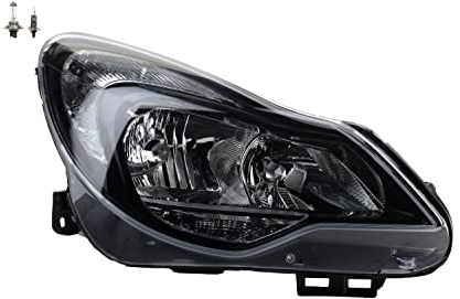 Johns, Scheinwerfer passend für Opel Corsa D 01/11- rechts + Leuchtmittel