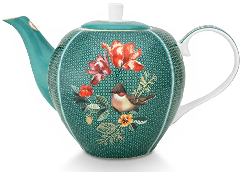 PIP STUDIO 51005068 Winter Wonderland Teekanne large green 1,6 l (1 Stück)