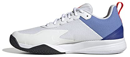 Adidas Herren Courtflash Speed Tennis Shoes, Cloud White/Core Black/Core Black, 46 EU