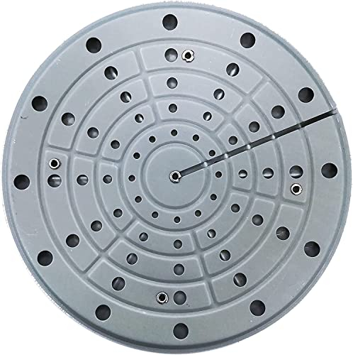 Jpshop Piastra Radiante Spargifiamma Ø 20 cm Diffusore di Calore in Acciaio
