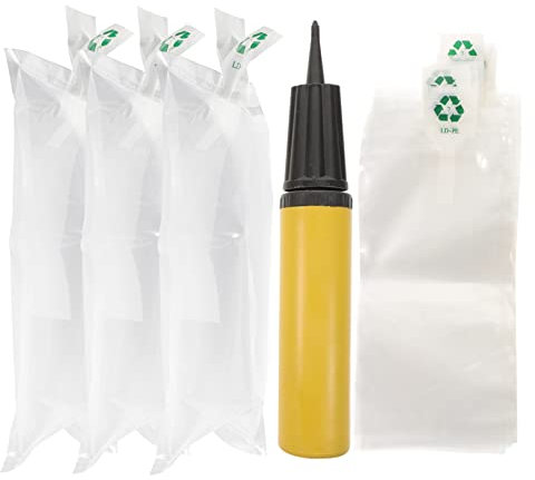 1 Set Packing Anti-pressure Inflatable Bag Plastic Packaging Plastic Filler Pink Plastic Wine Glasses For Moving Pillow Packaging Practical Air Pillows Air Pe Film