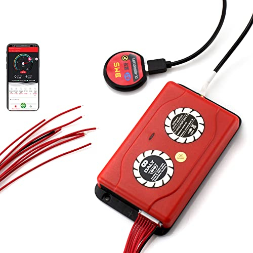 @tec DALY BMS Smart Activ Balancer für LFP LifePO4 Akkus 12V 24V 48V 4S 8S 16S 1A mit App (8S 1A)